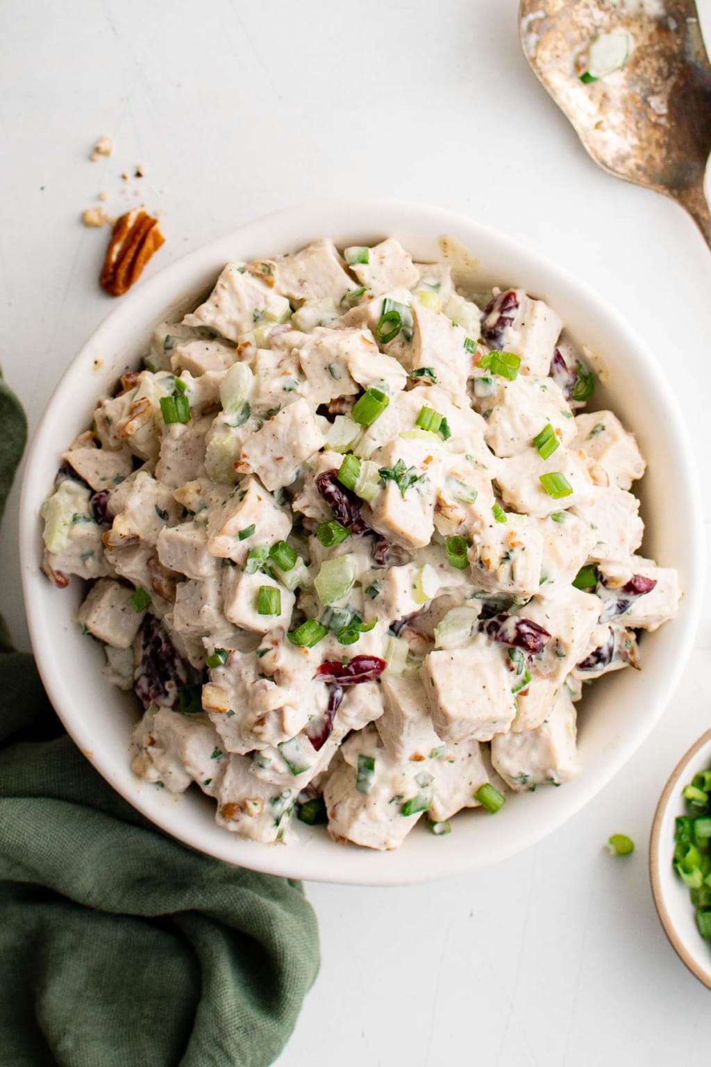 Creamy Creamy Turkey Salad Recipe | YellowBlissRoad.com