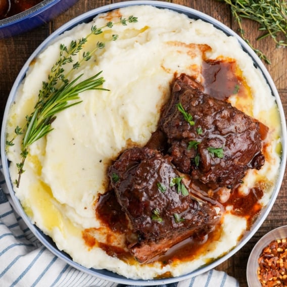 Braised Beef Short Ribs - Yellow Bliss Road