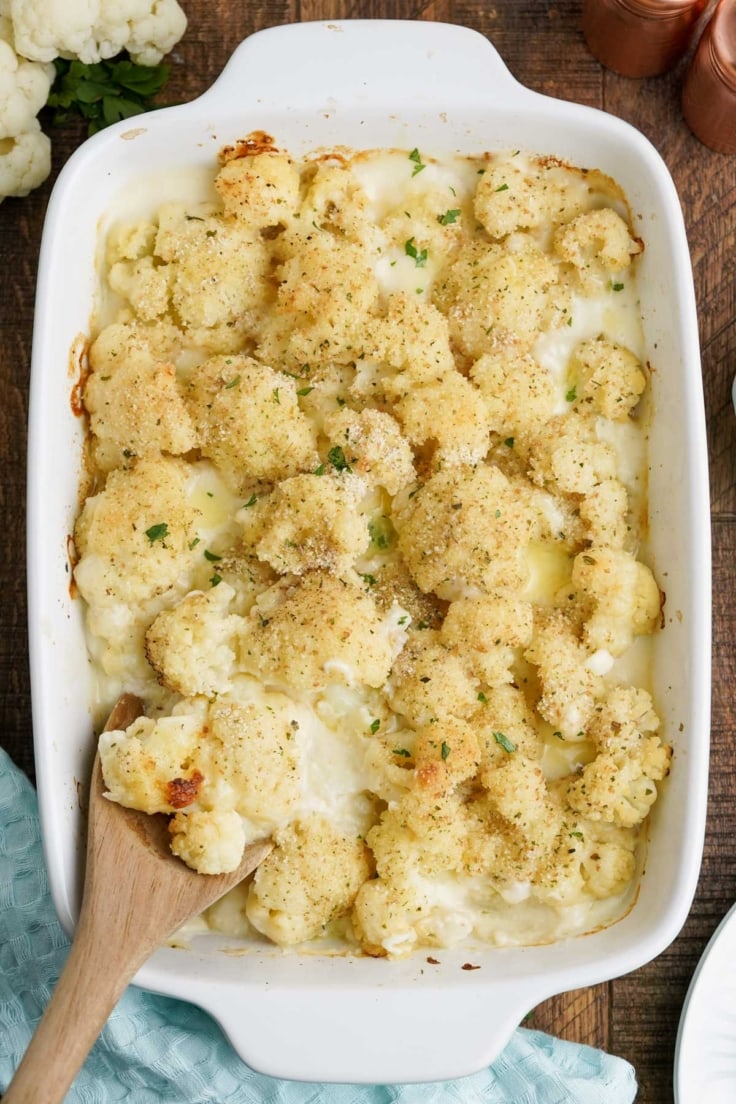 Cauliflower Gratin - Yellow Bliss Road