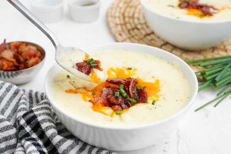 Instant Pot Potato Soup - Yellow Bliss Road