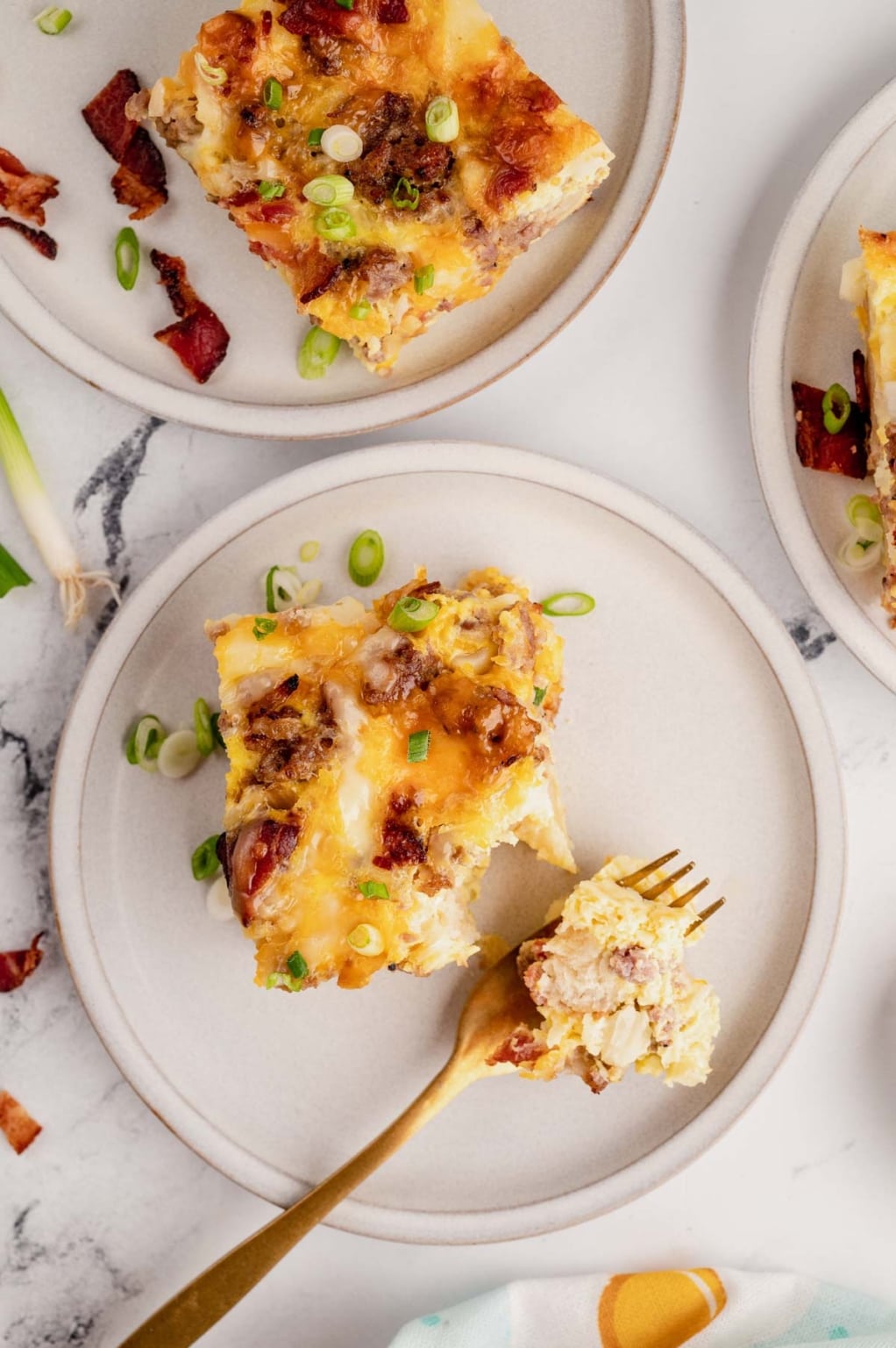 Biscuit Breakfast Casserole - Yellow Bliss Road