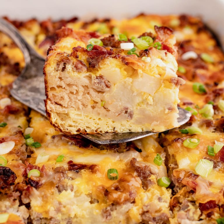 Biscuit Breakfast Casserole - Yellow Bliss Road