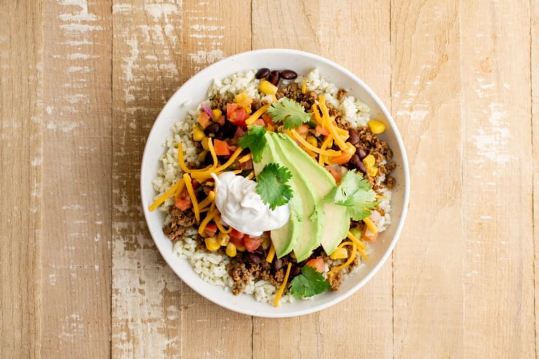 Taco Bowl Recipe Recipe - Yellow Bliss Road