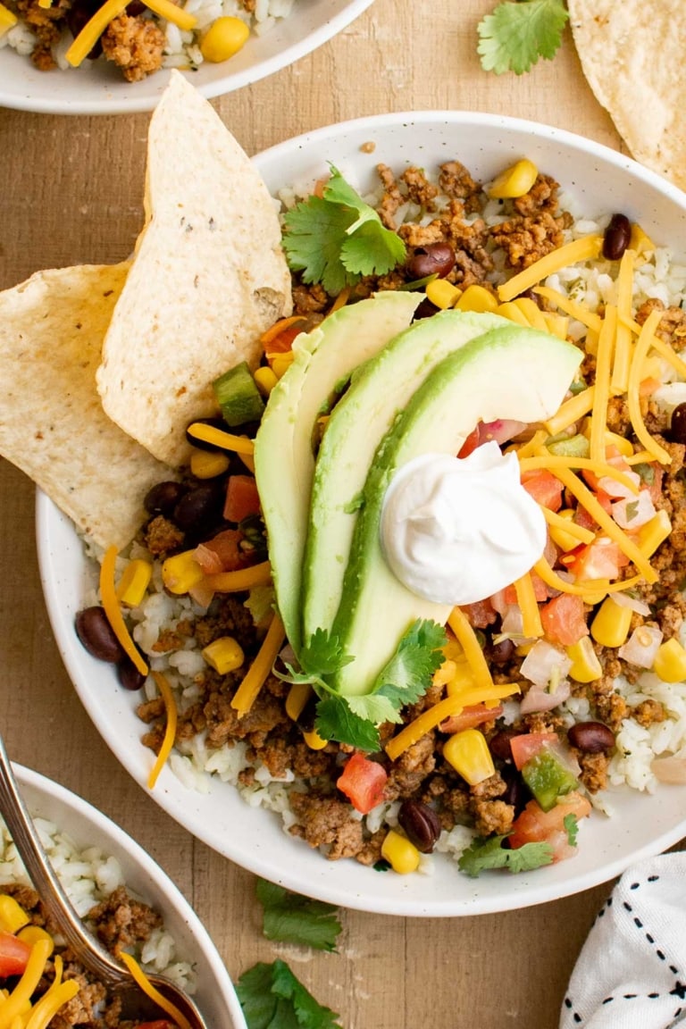 Taco Bowl Recipe Recipe - Yellow Bliss Road