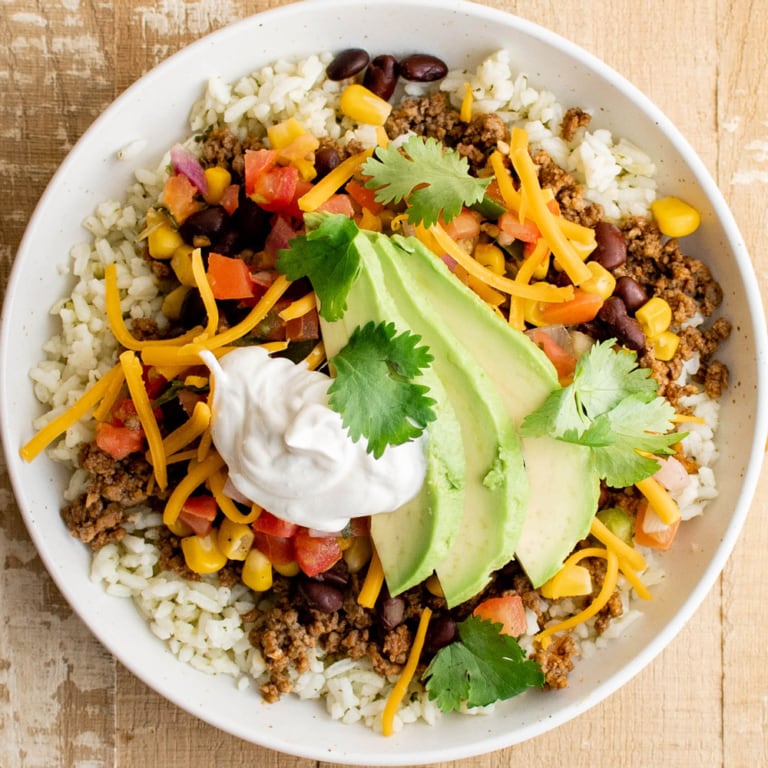 Taco Bowl Recipe Recipe - Yellow Bliss Road