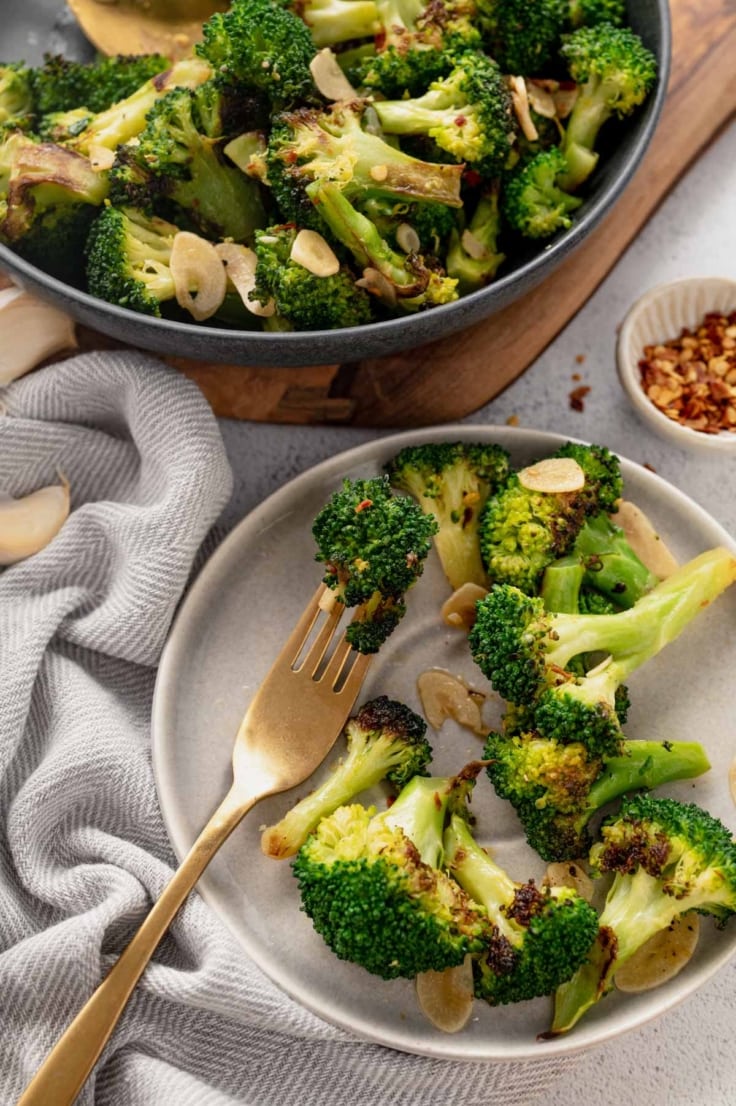 Sauteed Broccoli Yellow Bliss Road