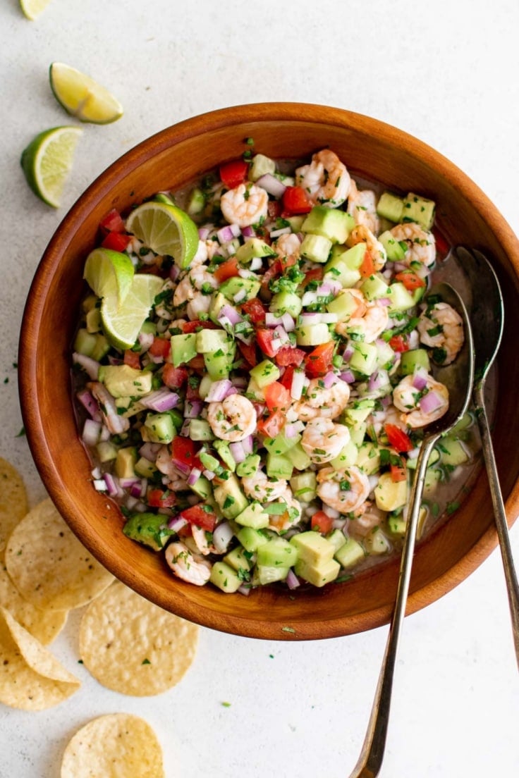 The Best Shrimp Ceviche Recipe | YellowBlissRoad.com