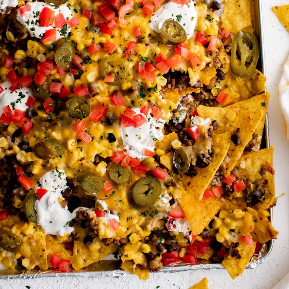 Sheet Pan Nachos Recipe