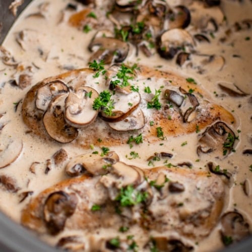 Slow Cooker Mushroom Chicken Yellow Bliss Road