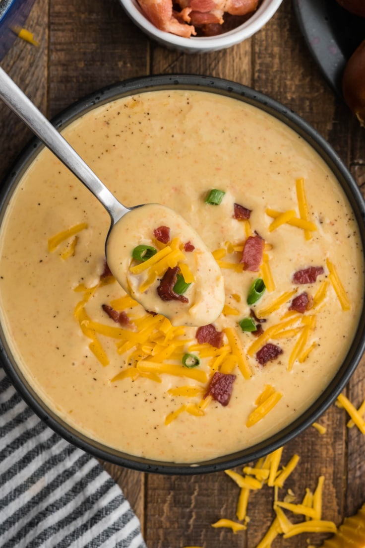 Beer Cheese Soup - Yellow Bliss Road