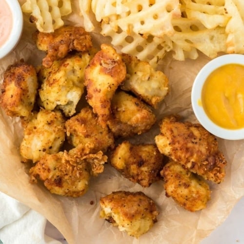 Copycat Chick Fil-A Chicken Nuggets - Dinners, Dishes, and Desserts