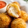 Crispy Fried Potato Cheese Balls - Yellow Bliss Road