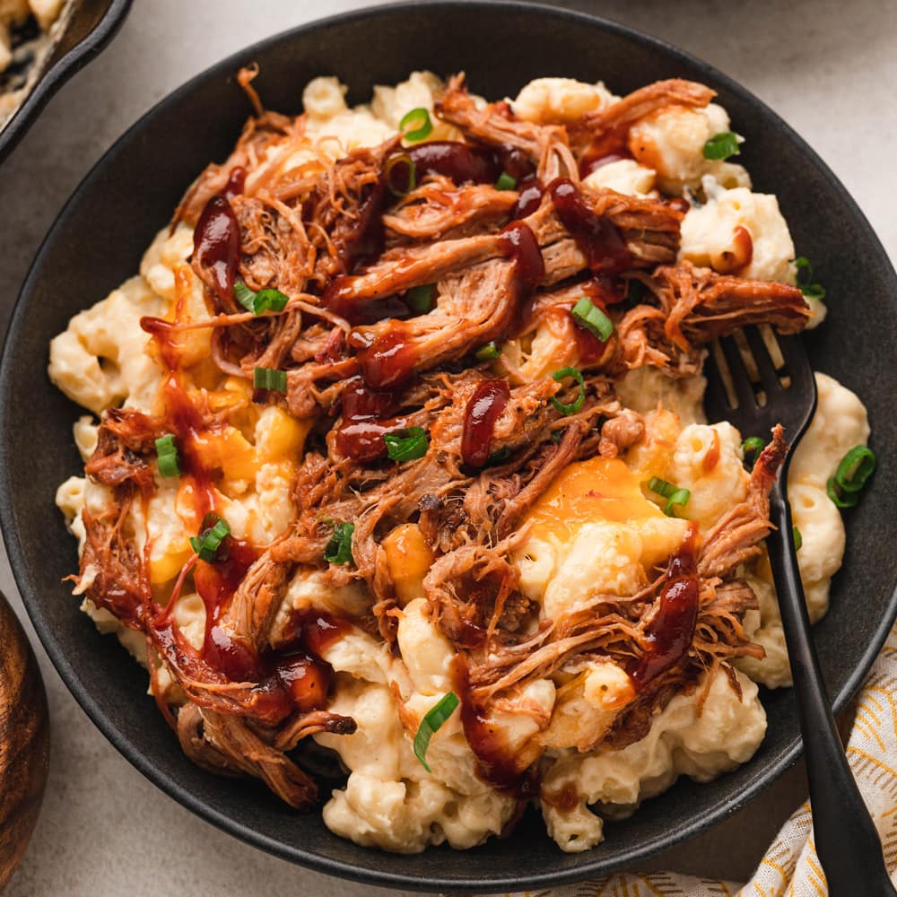 Pulled Pork Mac and Cheese