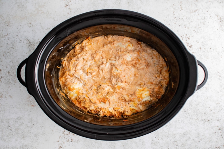 Slow Cooker Buffalo Chicken Dip - Yellow Bliss Road