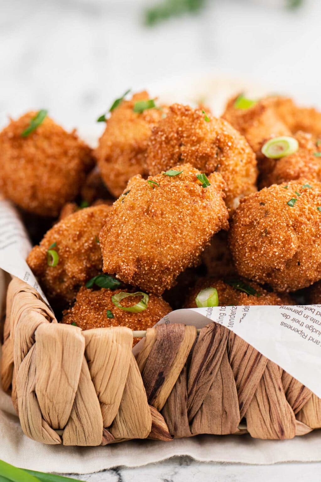 Southern Fried Hush Puppies - Yellow Bliss Road