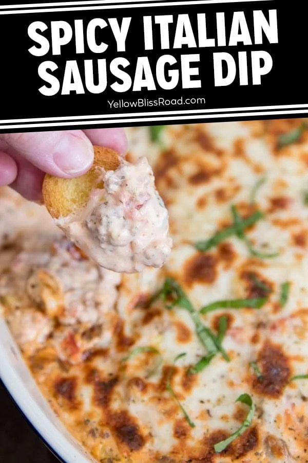 Spicy Italian Sausage Dip